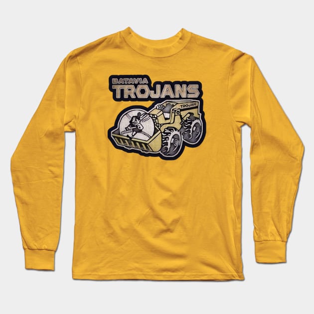 Batavia Trojans Baseball Long Sleeve T-Shirt by Kitta’s Shop